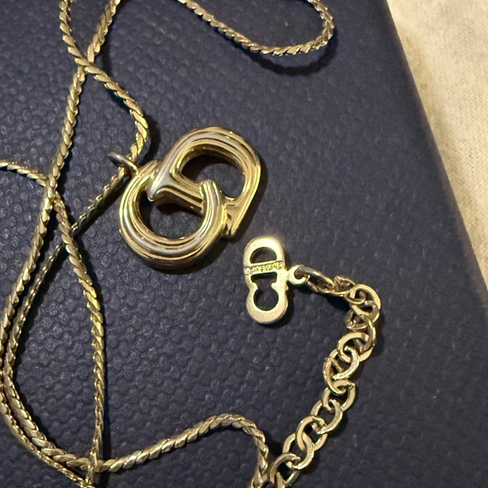 Dior Gold Necklace